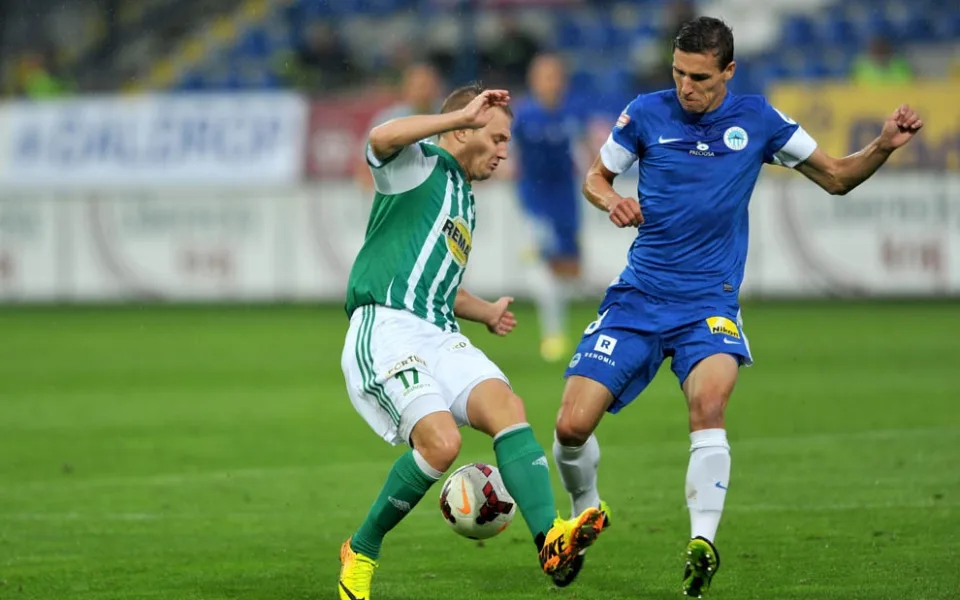 Slovan si s Bohemkou poradil 1:0.  Foto: Jaroslav Appeltauer