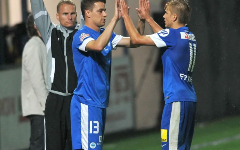 Slovan čeká drby s Jabloncem. Foto: Jaroslav Appeltauer