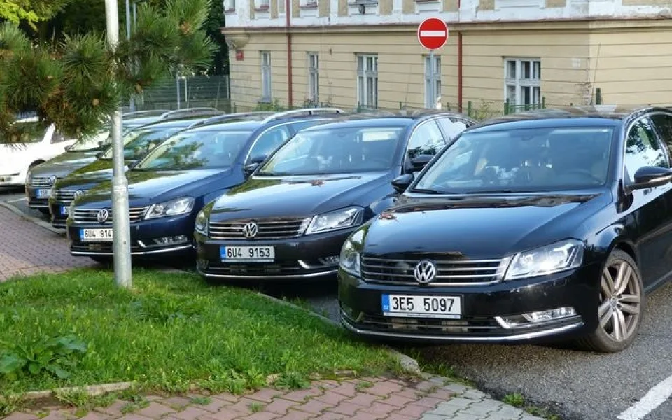 Passaty před páteční akcí. Foto: Policie ČR