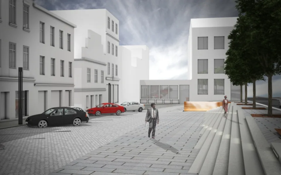 Část náměstí už má zpracovanou architektonickou studii. Tu už ale ovlivnila rada architektů a památkáři. Foto: MML