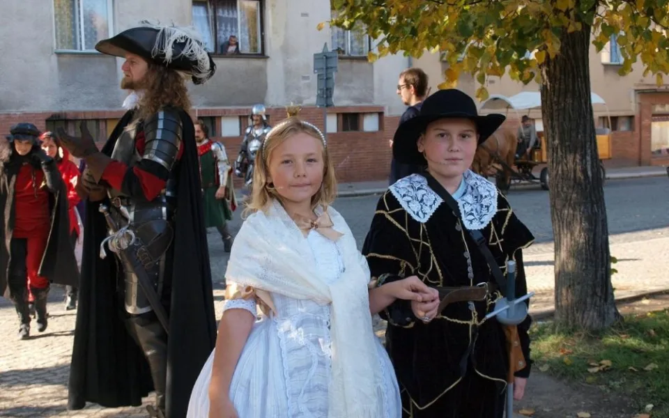 V Novém Městě je středověký jarmark. Foto: Matadeus.cz