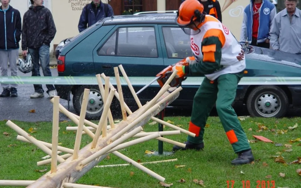 Hejnický dřevorubec 2013. Foto: Jiří Langer