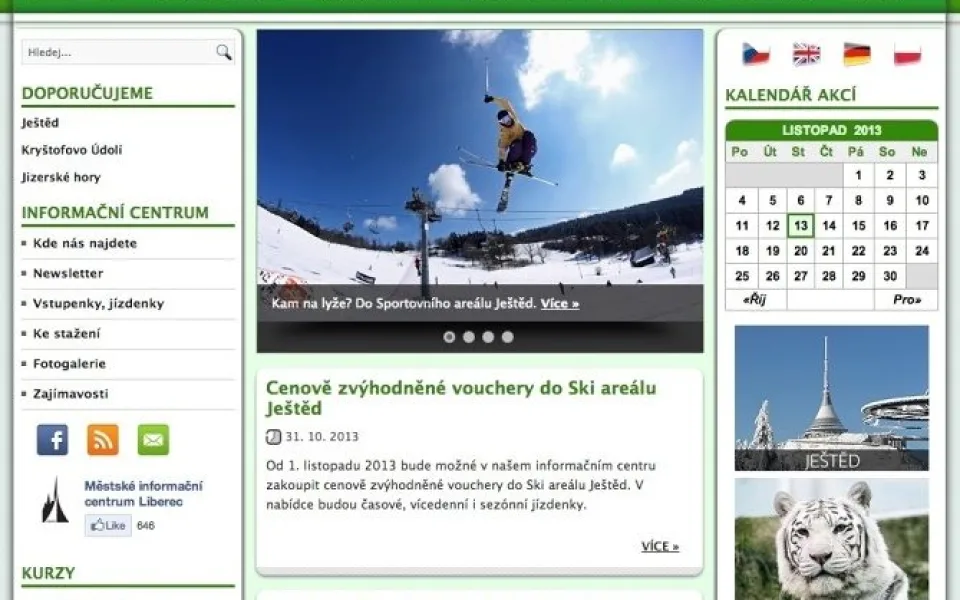 Nový web Městského informačního centra