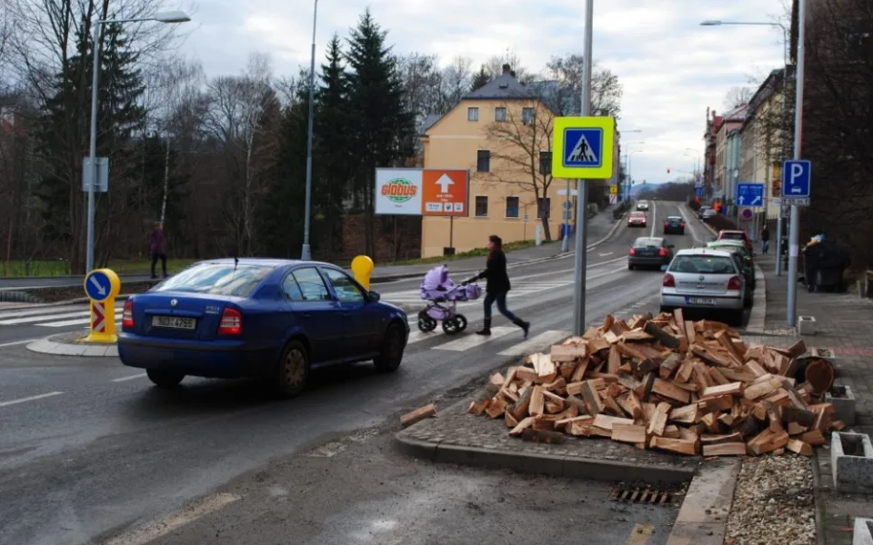 Křižovatka u Ambiente
