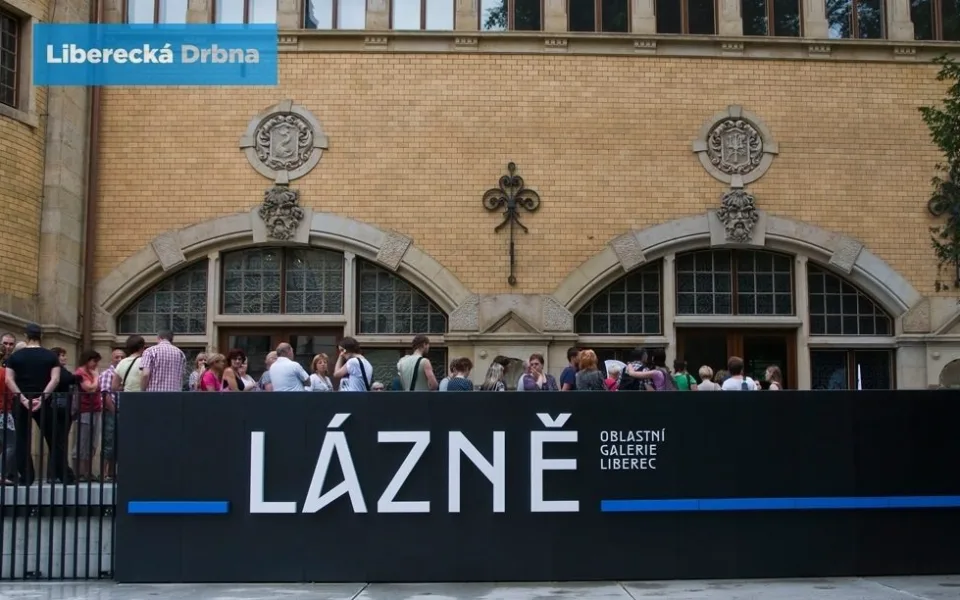 Galerie v lázních. Foto: Jaroslav Appeltauer