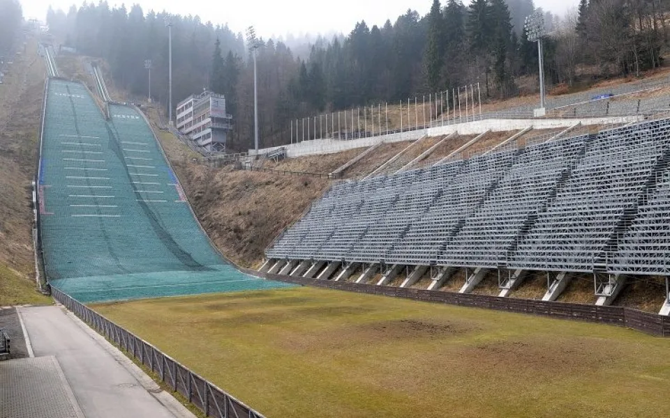 Skokanský areál na Ještědu přivítá mistrovství sportovních dřevorubců. Foto: Jan Král