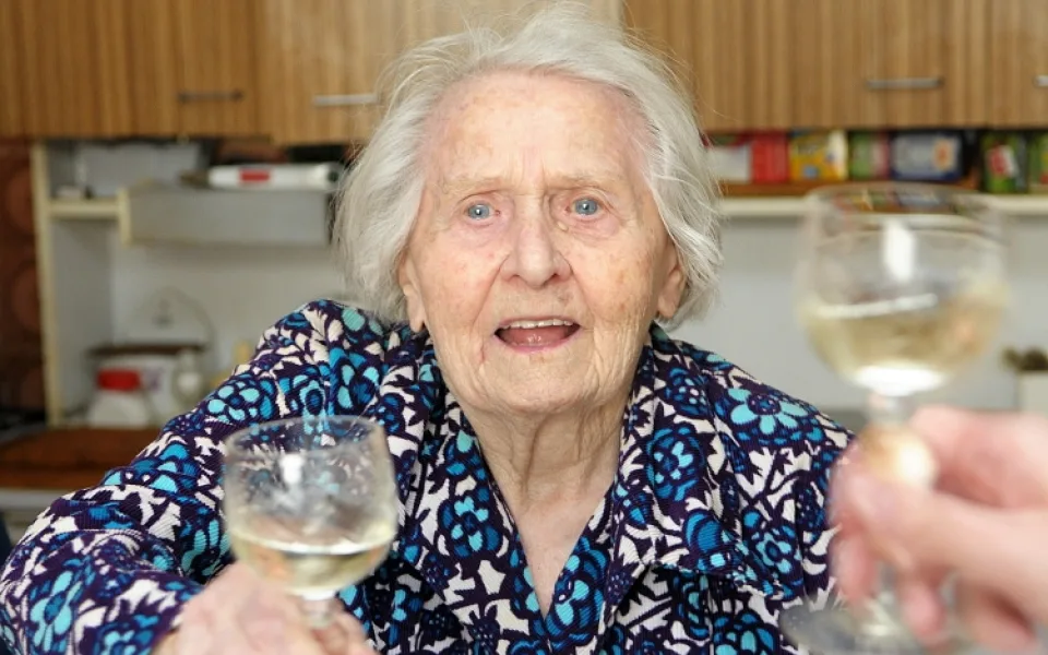 Úctyhodné životní jubileum 104 let oslavila ve středu 12. března Marie Blažková z Liberce. Foto: Jan Král