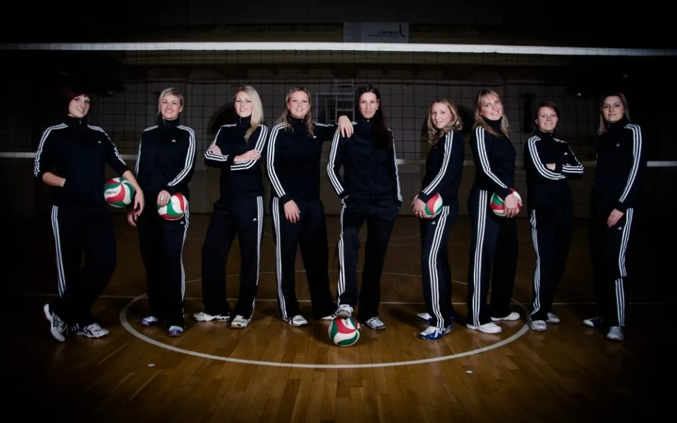 Volejbalistky liberecké Lokomotivy