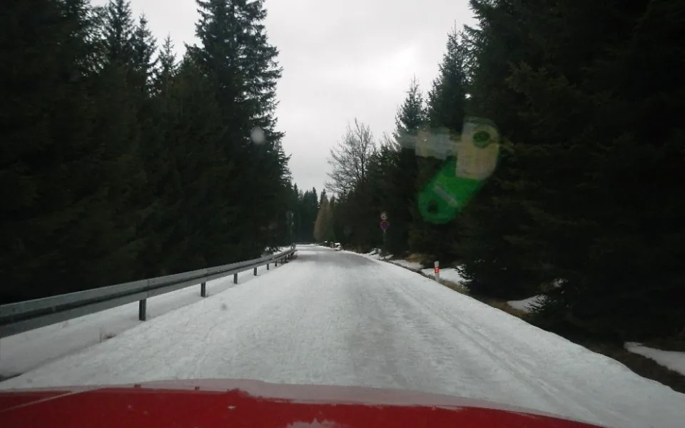 Silnice přes Souš už je průjezdná. Foto: KÚLK