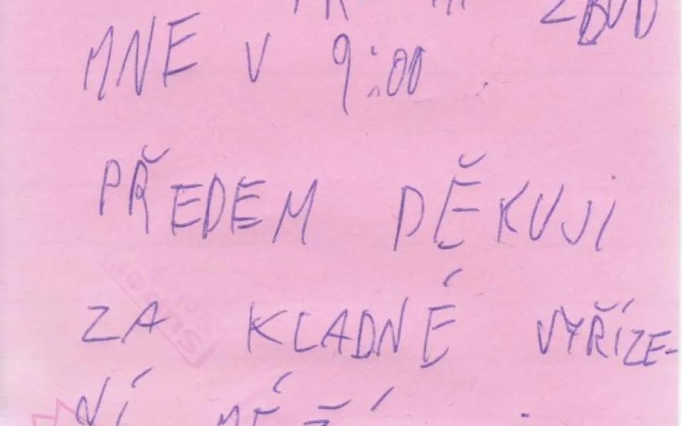 Snad byla žádost kladně vyřízena. Foto: KVKLI