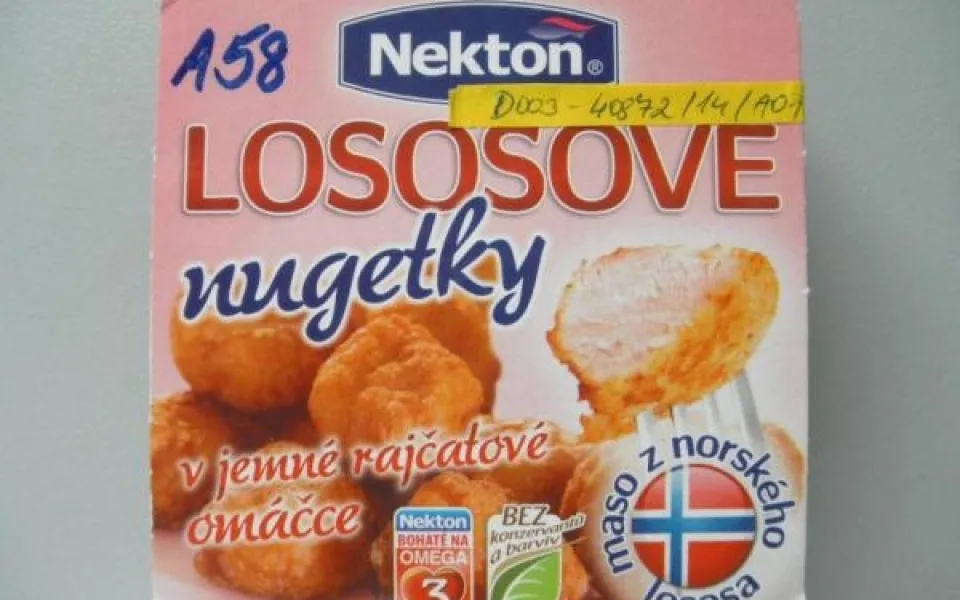 Falšované lososí nugety obsahovaly méně než 50% rybího masa oproti informaci na obalu. Foto: SZPI