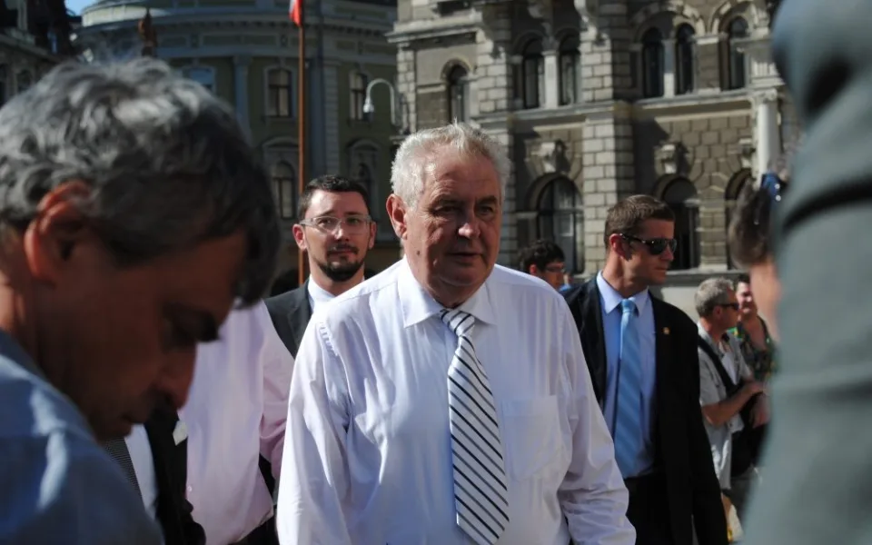 Miloš Zeman. Foto: Michael Daněk