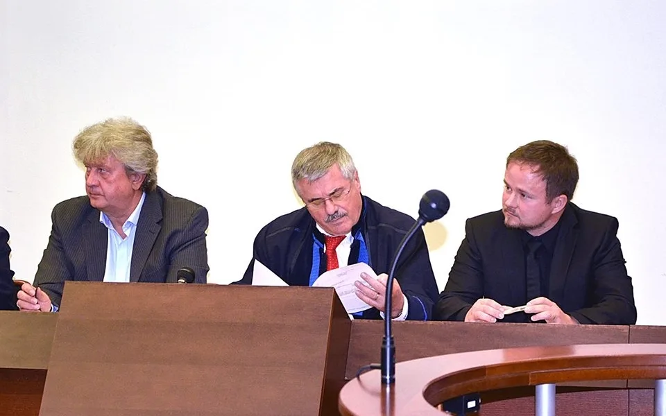Na snímku vlevo Pavel Krenk a vpravo Jiří Zeronik. Foto: Tadeáš Turnovský