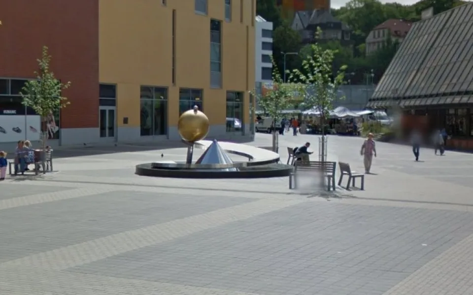 Kašna u Domu kultury. Foto: Google