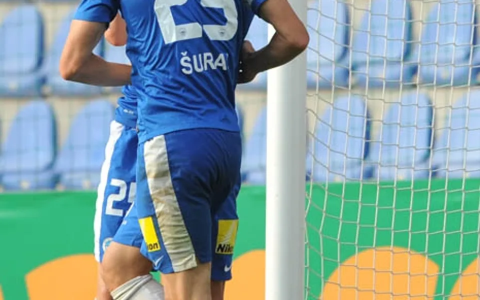 Bude se radovat Slovan i s Plzní? Foto: fcslovanliberec.cz