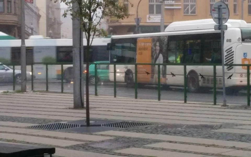 Nehoda na Šalďáku. Foto: Pavla Tumová Smetanová
