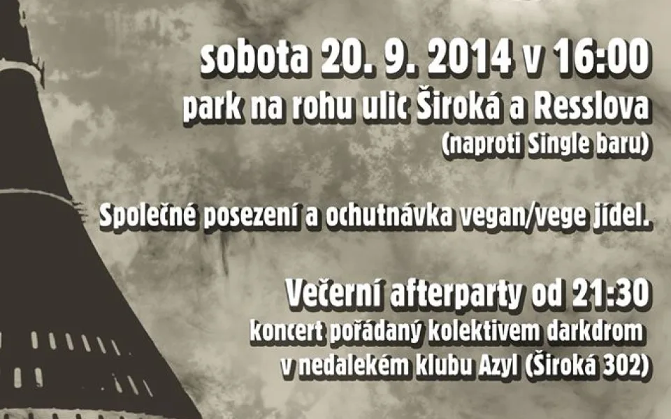Plakát na akci. Foto: FnB