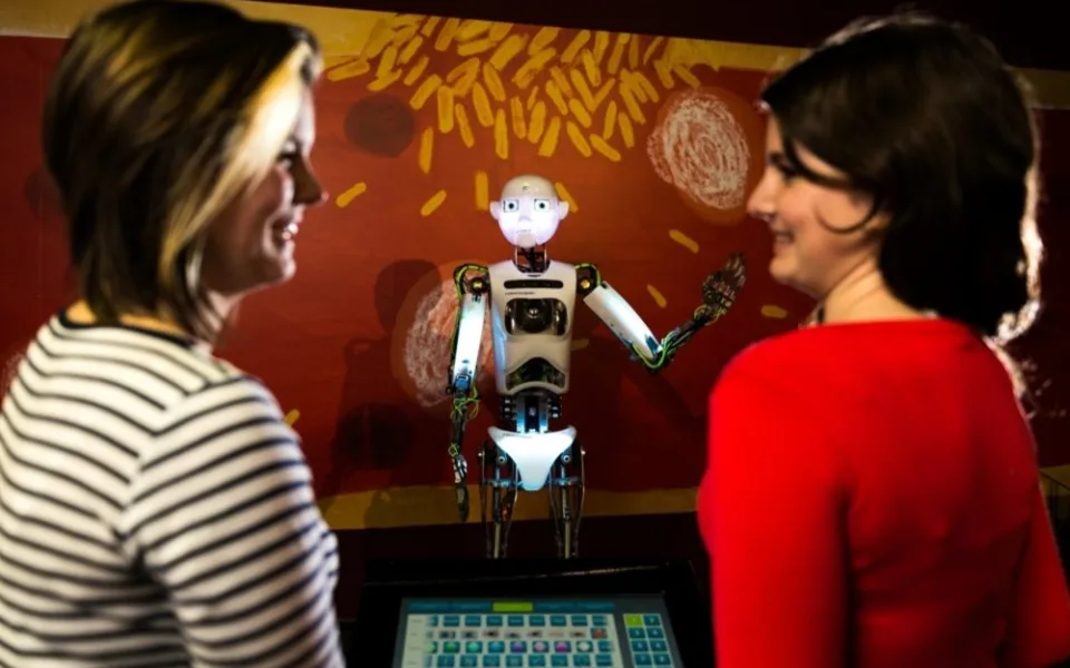 Robot Thespian. Foto: iQlandia