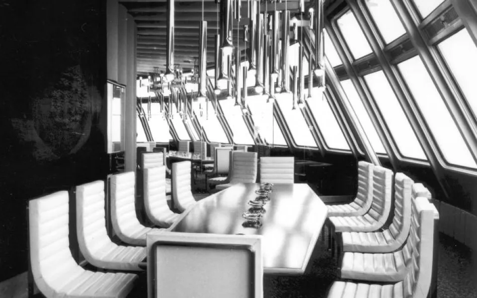 Takhle vypadal Ještěd v roce 1973. Foto: Ještěd 73