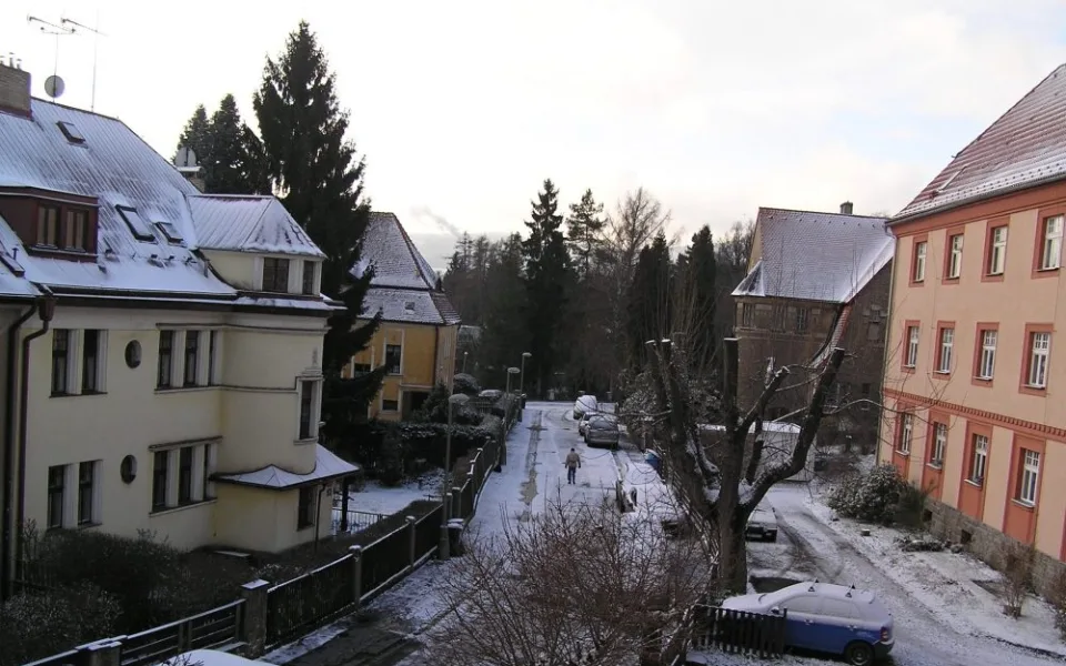 Liberec zasypal sníh.