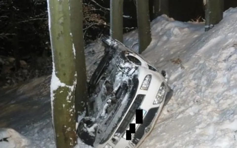 Škoda na Fabii je 60 tisíc korun. Foto: Policie ČR