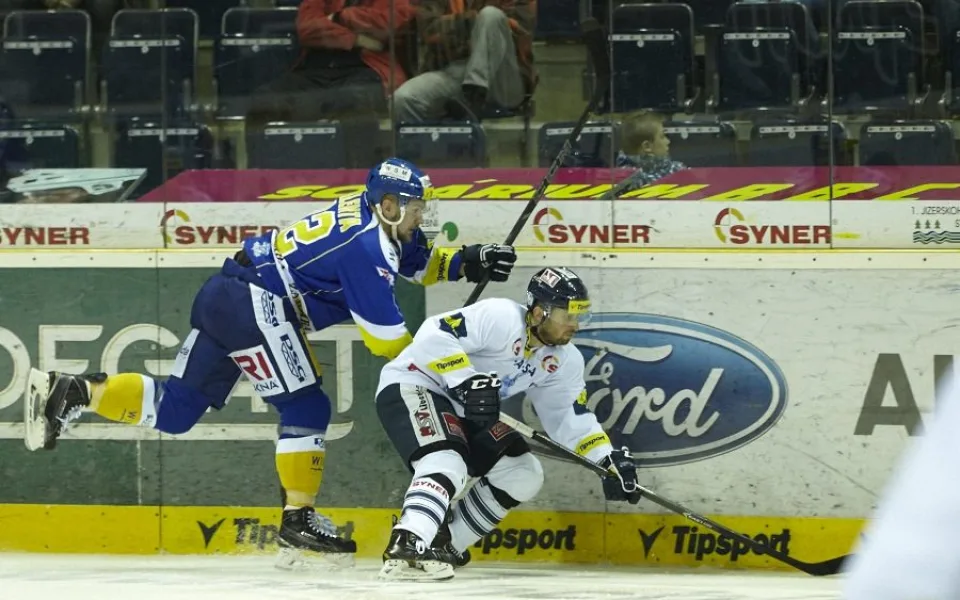 Bitvu o předkolo play off v Liberci vyhrál Zlín, rozhodl Holík. Foto: Jiří Princ