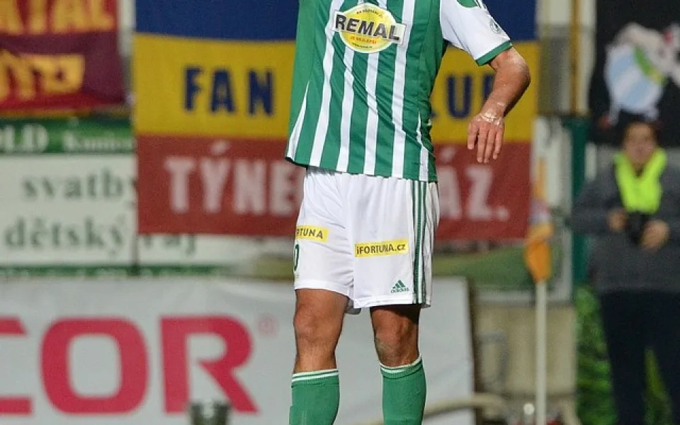 Erich Brabec v dresu Bohemians. Foto: fcslovanliberec.cz