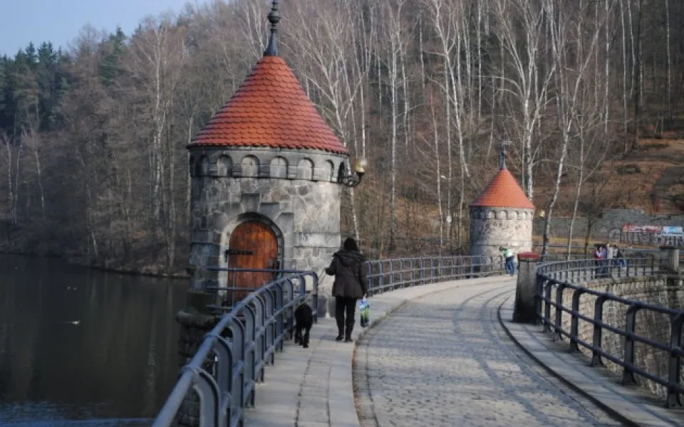 Liberecká přehrada.