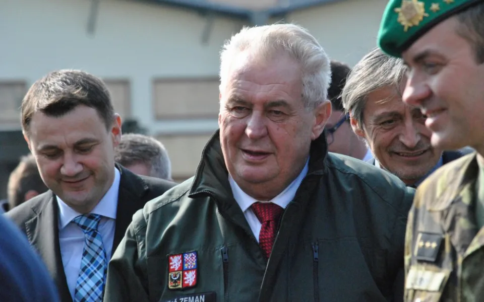Miloš Zeman v Liberci. Foto: Michael Daněk