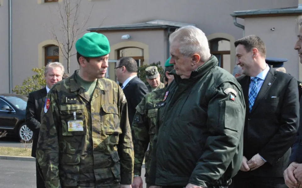 Miloš Zeman v Liberci. Foto: Michael Daněk