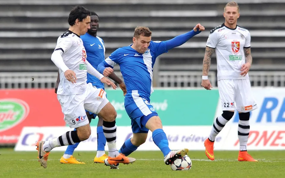 Na podzim Slovan uhrál v Hradci bezgólovou plichtu. Foto: Jaroslav Appeltauer