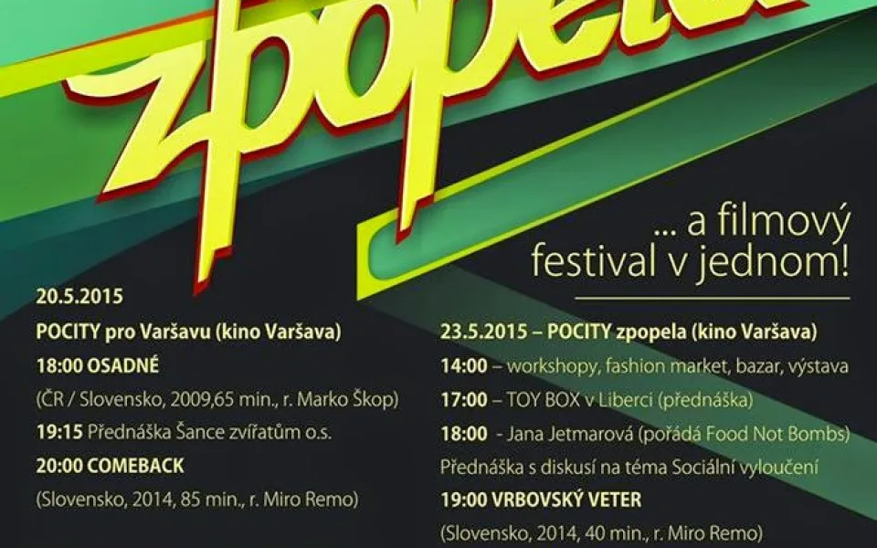 Program festivalu. Foto: archiv pořadatele