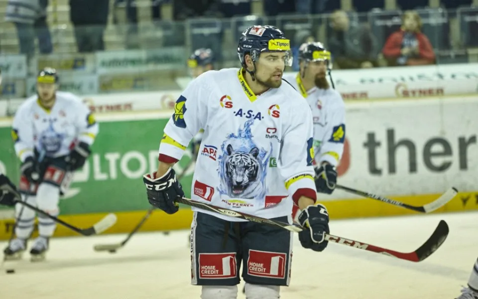Lukáš Krenželok. Foto: HC Bílí Tygři Liberec