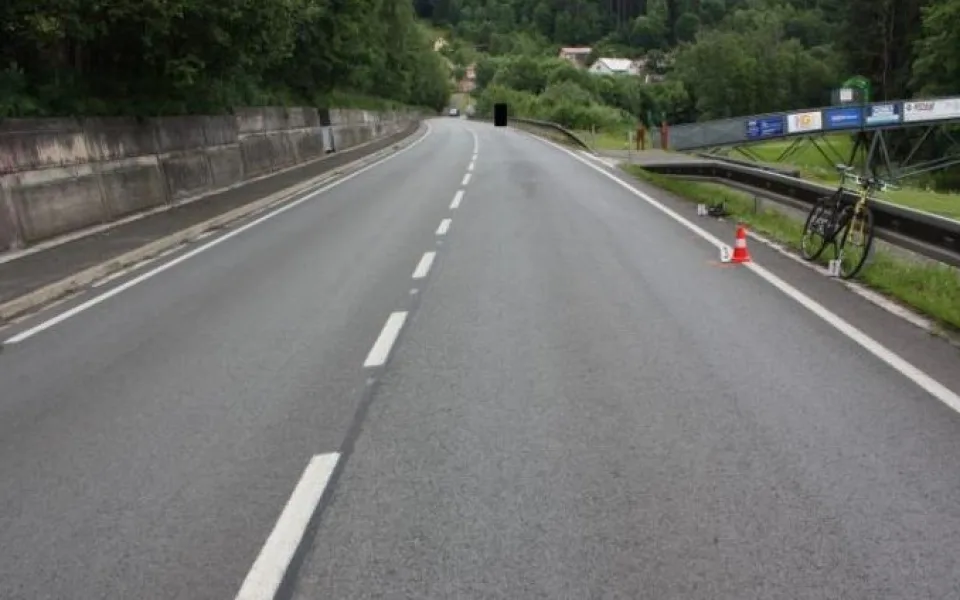Místo nehody. Foto: Policie ČR