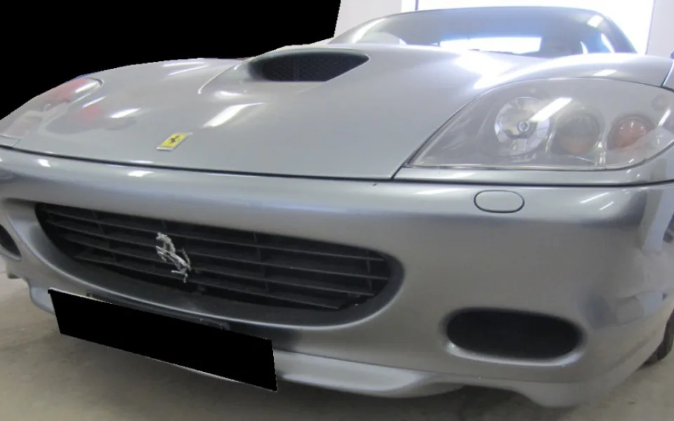 Ferrari 575 F133 EBE. Foto: Úřad pro zastupování státu ve věcech majetkových