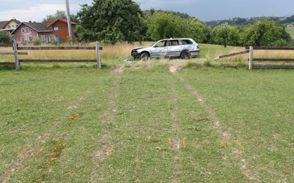 Nehoda u Turnova. Foto: Policie ČR