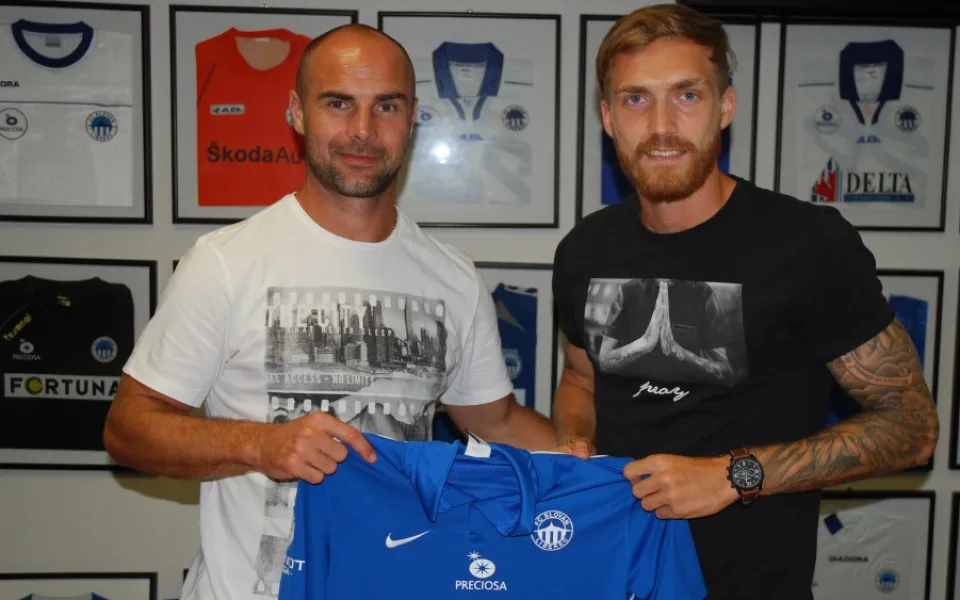 Milan Kerbr a Jan Nezmar. Foto: FC Slovan Liberec