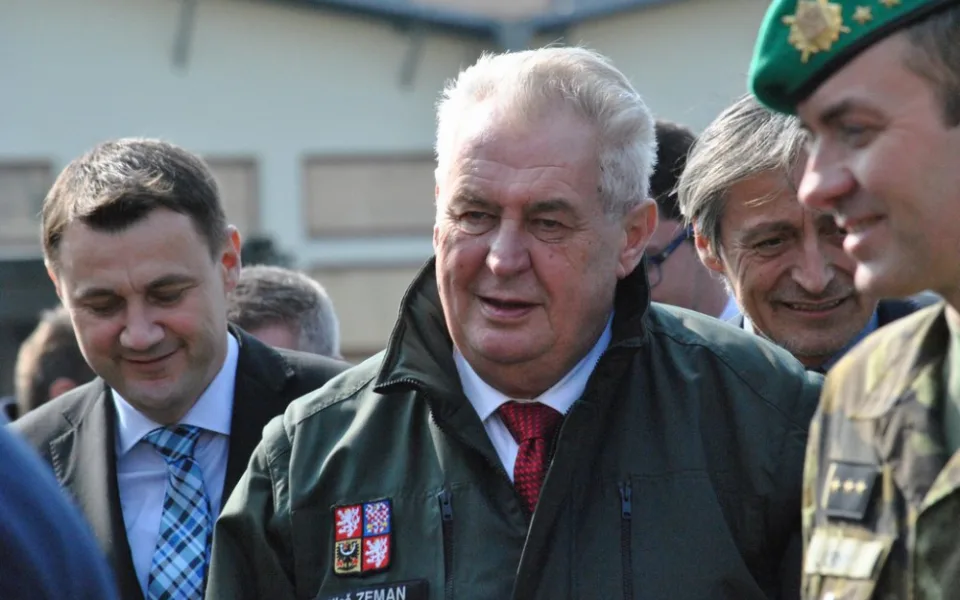 Ilustrační foto Miloše Zemana. Foto: Michael Daněk