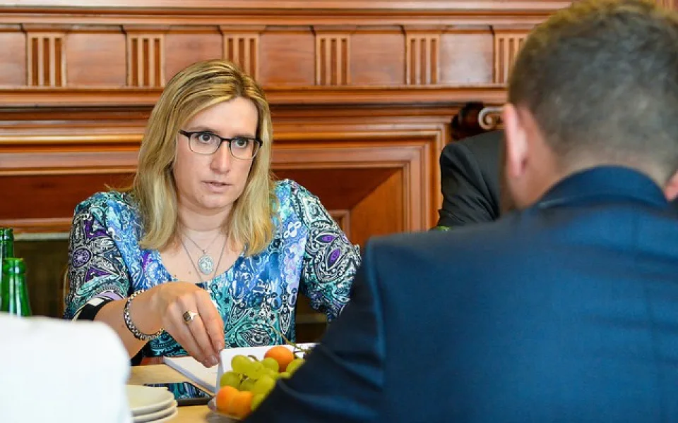Karla Šlechtová navštívila Liberecko. Foto: Jan Král