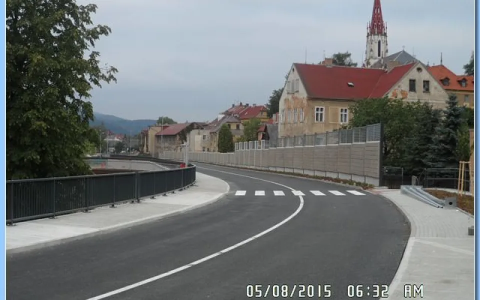 V Chrastavě skončily práce na dokončení průtahu městem. Foto: Chrastava
