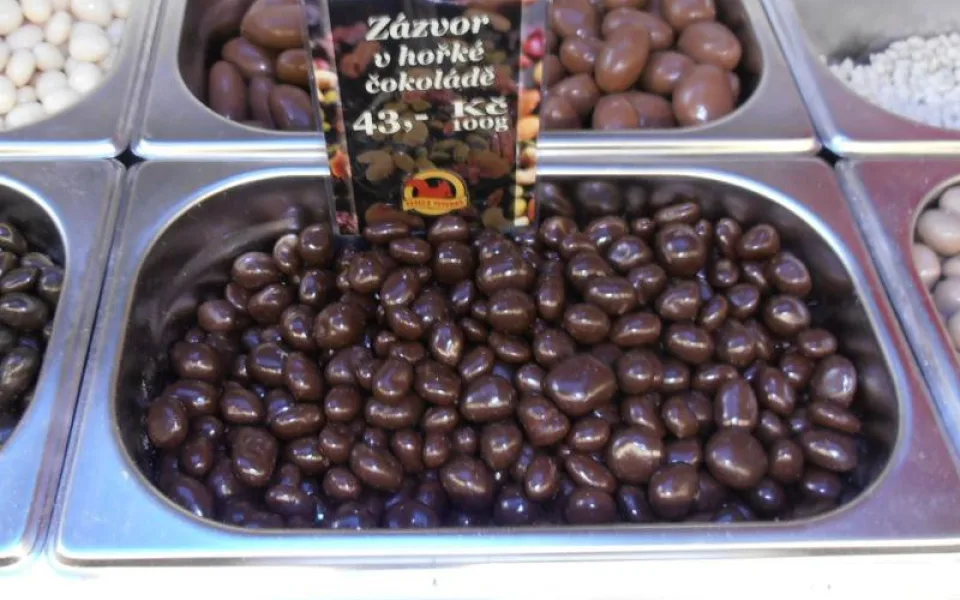 Zázvor v hořké čokoládě. Foto: SZPI