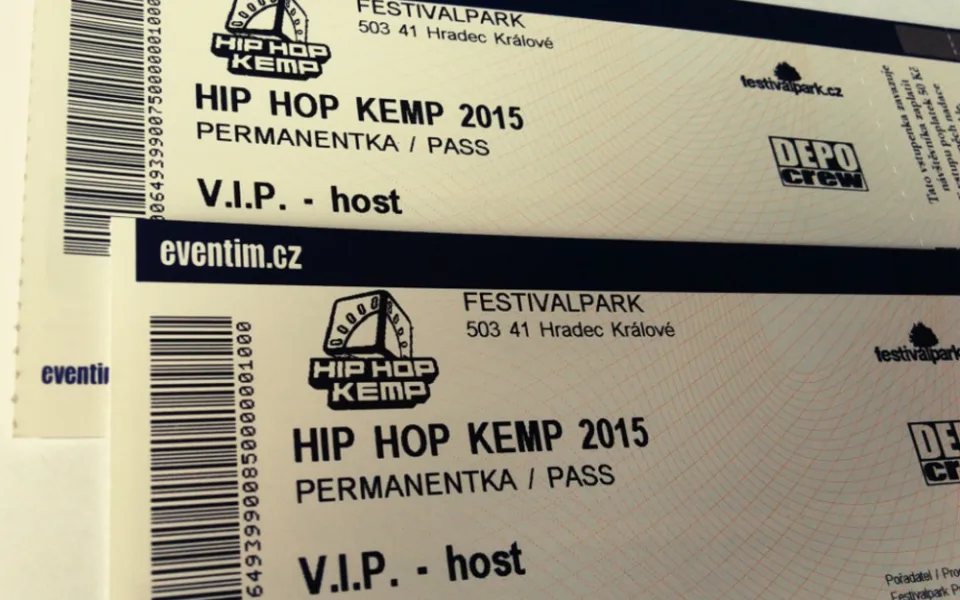 VIP vstupenky na Hip Hop Kemp