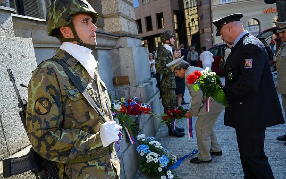 47. výročí okupace u radnice. Foto: MML