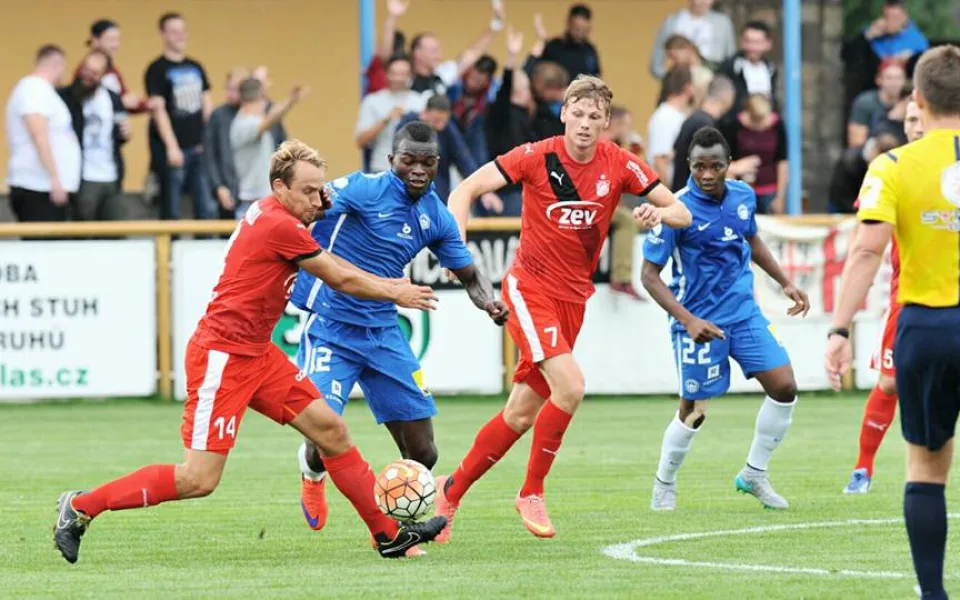 Slovan remizoval s německým Zwickau, diváci viděli dvě branky. Foto: Jaroslav Appeltauer