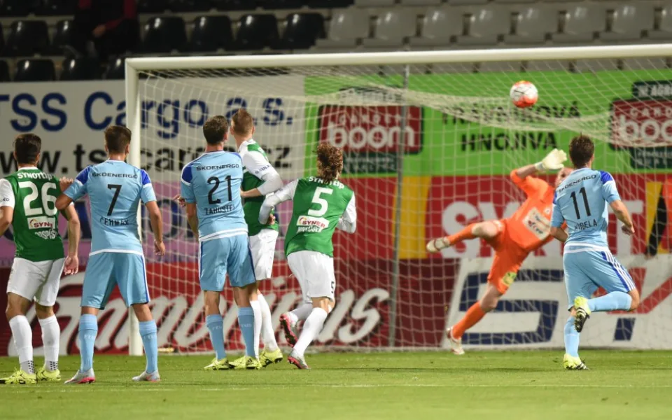 Boleslav v ligové předehrávce nečekaně vyhrála v Jablonci. Foto: FK Baumit Jablonec
