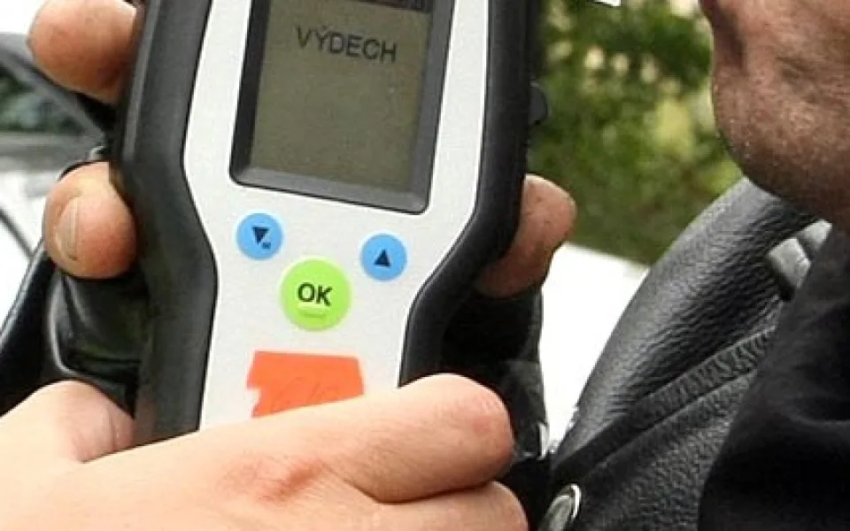 Policisté dnes ráno dopadli silně opilého řidiče. Foto: Policie ČR
