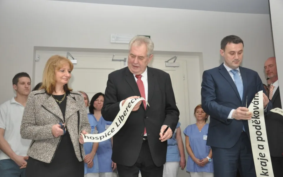 Slavnostní otevření hospice