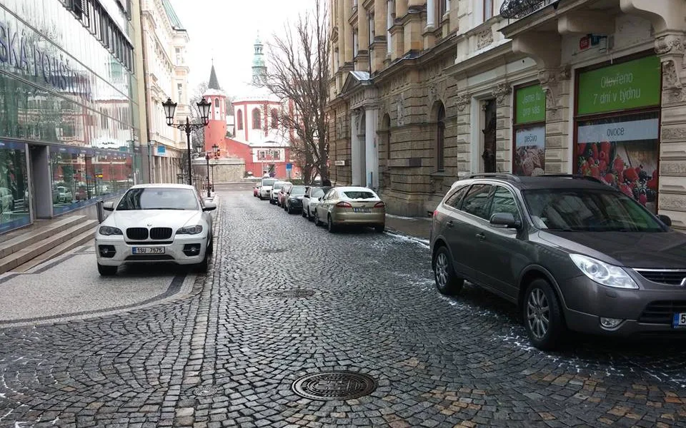 Felberova ulice v Liberci