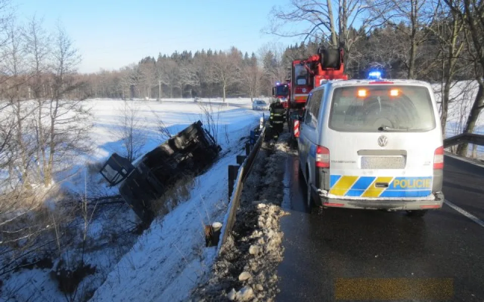Nehoda si nevyžádala žádné zranění