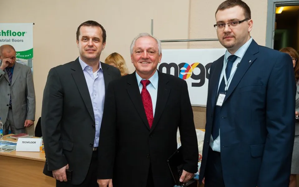 Podnikatelem Libereckého kraje je majitel firmy Mega Luboš Novák (uprostřed)